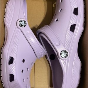 Lavender woman crocs
